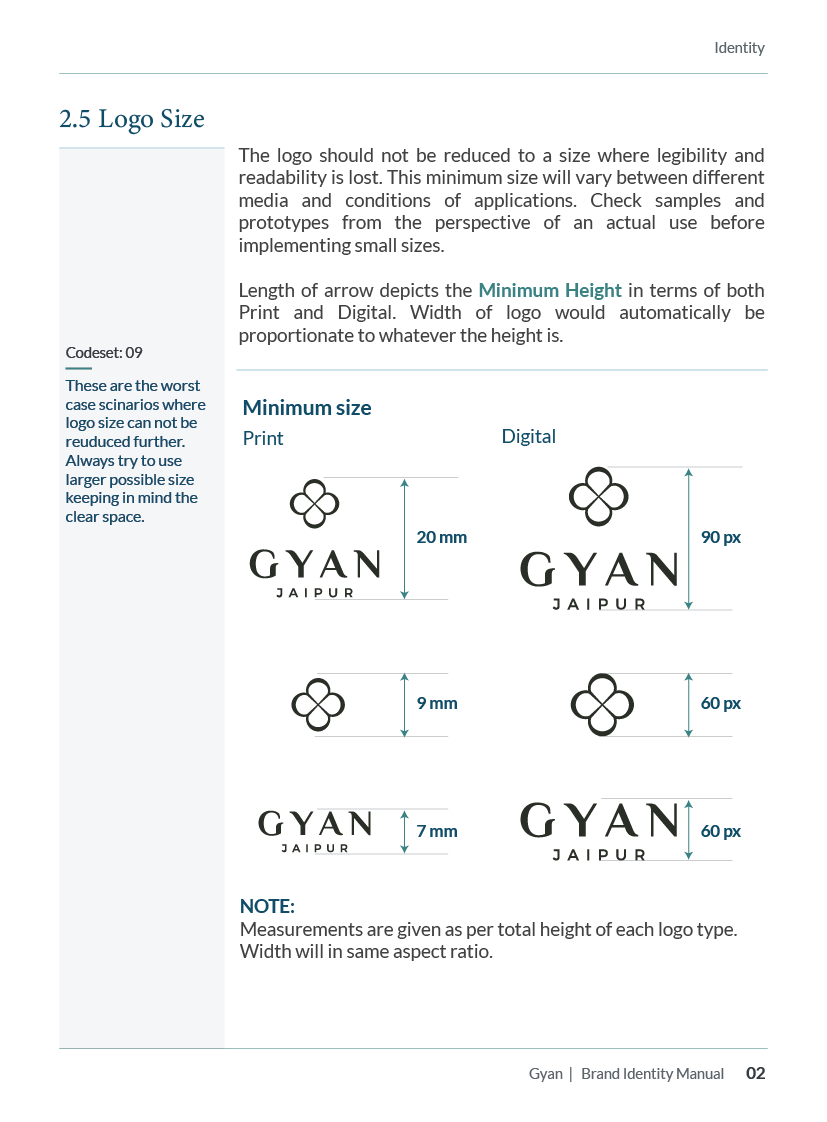 Gyan brand book — page 18