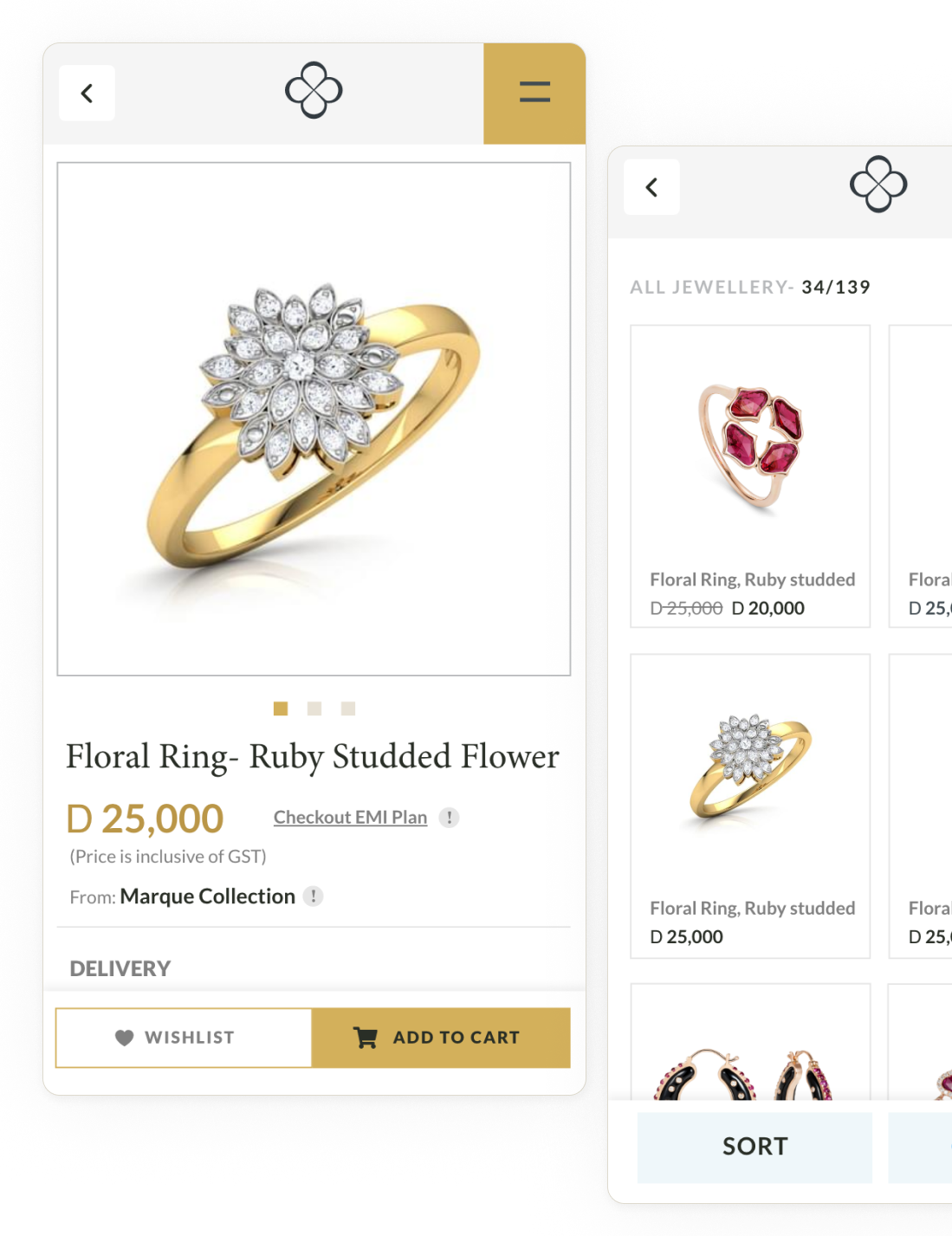 Website design — collection