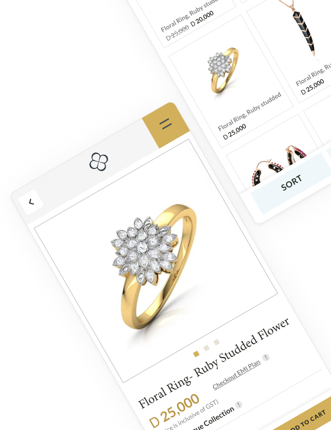 Website design — heritage narrative